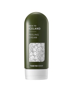 Крем-пилинг с ледниковой водой для лица Back to Iceland Peeling Cream Thank you farmer