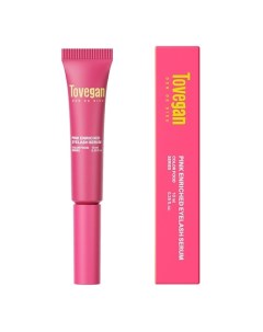 Обогащенная сыворотка для ресниц и бровей Pink Enriched Eyelash 10.0 Tovegan