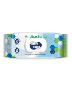 Влажные салфетки Antibacterial 72.0 Ultra fresh