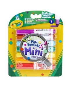 Смываемые мини фломастеры Mini Washable Markers 7 0 Crayola