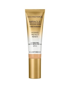 Тональная основа Miracle Touch Second Skin Max factor