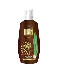 Спрей для легкого загара фактор 6 с маслами "Extra Aloe" 150.0 Family cosmetics