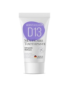 Зубная паста D13 Multicare Toothpaste #dentaglanz