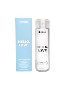 Мицеллярная вода для очищения кожи и снятия макияжа HELLO, LOVE 200.0 Prosto cosmetics