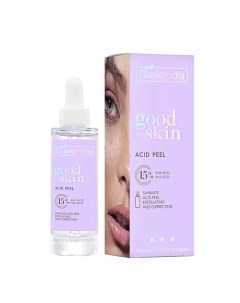 Смываемая кислотная сыворотка с AHA+PHA GOOD SKIN ACID PEEL кислотами 30.0 Bielenda