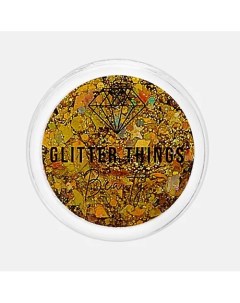 Глиттер Гель Блёстки для глаз лица и тела Всплеск Эмоций Glitter things