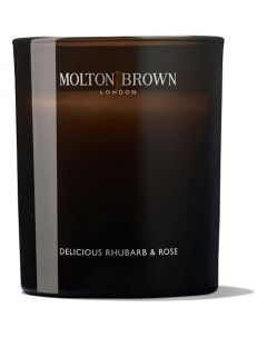 Ароматическая свеча Delicious Rhubarb & Rose Luxury Scented 600.0 Molton brown