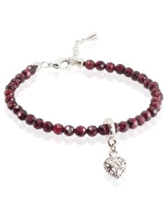 Браслет из натурального граната Miniature Garnet Love Alerie-accessories