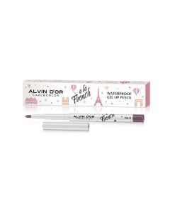 Водостойкий гелевый карандаш для губ WATERPROOF GEL LIP PENCIL A LA FRENCH Alvin d'or