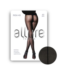 Колготки Riga 40 ден nero Allure