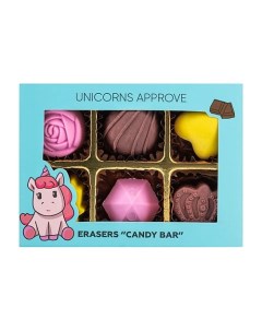 Ластики CANDY BAR Unicorns approve