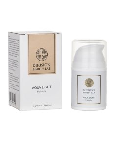 Легкий увляжняющий крем Aqua Light c пробиотиками 50.0 Difusion beauty lab