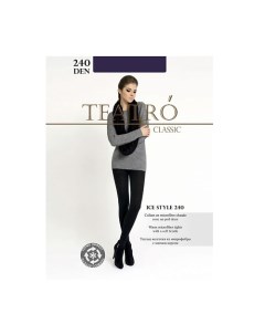 Женские колготки Ice Style Color Lavenderdenim 240 den Teatro