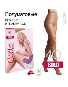 Колготки женские SOLO 40 den р.2, bronz Conte elegant