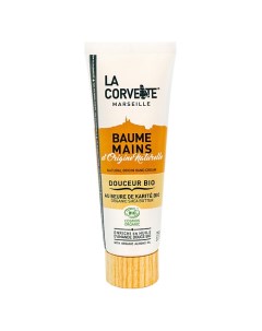 Крем для рук органический с маслами миндаля и карите Marseille Douceur Bio Hand Cream La corvette