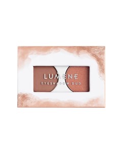 Компактные тени для век Bright Eyes Eyeshadow Duo Lumene