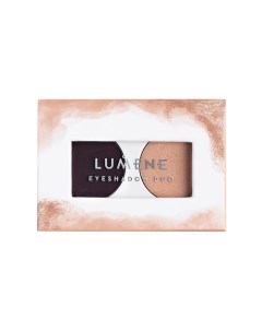 Компактные тени для век Bright Eyes Eyeshadow Duo Lumene