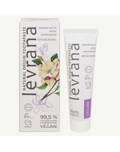 Зубная паста антимикробная с лавандой и магнолией Natural Origin Toothpaste Levrana