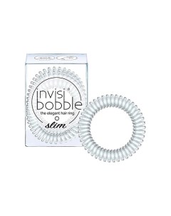 Резинка-браслет для волос SLIM Crystal Clear Invisibobble