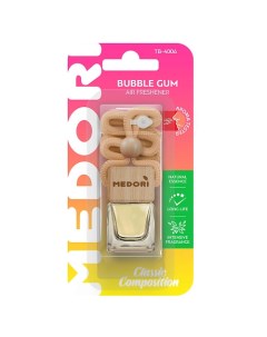 Ароматизатор для автомобиля и гардероба BUBBLE GUM 6.0 Medori