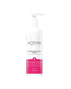 Пептидный увлажняющий тоник Peptide moisturizing toner 180.0 Biotime for home care