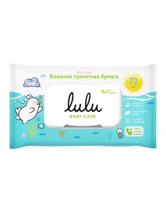 Влажная туалетная бумага 72.0 Lulu