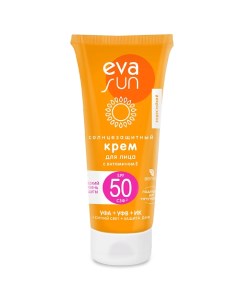 Солнцезащитный крем для лица с витамином Е SPF 50 50.0 Eva sun