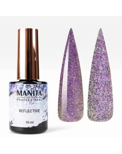 Professional Гель лак для ногтей светоотражающий Multichrome Reflectiv Manita