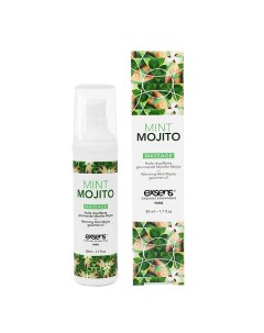 Разогревающее массажное масло Gourmet MINT MOJITO 50 Exsens