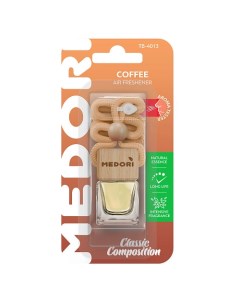 Ароматизатор для автомобиля и гардероба COFFEE 6.0 Medori