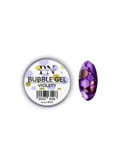 Гель для дизайна с крупным глиттером BUBBLE GEL Patrisa nail