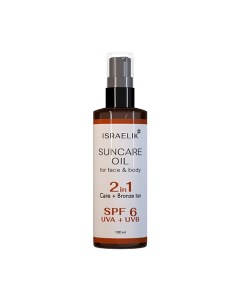 Масло для загара Suncare Oil SPF 6 100.0 Israelik