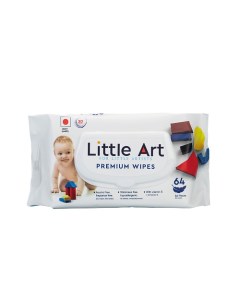 Детские влажные салфетки Минипак 64.0 Little art