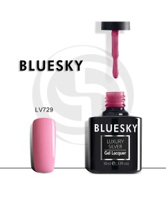 Гель лак Luxury Silver Нежность Bluesky