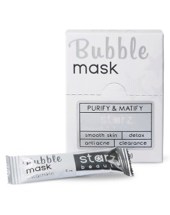 Очищающая и увлажняющая пузырьковая маска Bubble Mask 55.0 Starz beauty