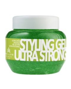 Гель для укладки волос Ultra Strong, ультрасильной фиксации, с провитамином В5 275.0 Kallos cosmetics