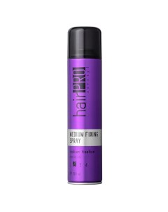 Лак для волос Средней фиксации Medium Fixing Spray Hair pro concept