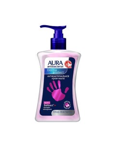 Antibacterial Крем-мыло антибактериальное Derma Protect Soft Орхидея и Макадамия 250.0 Aura