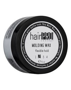 Воск для укладки средней фиксации Molding Wax Flexible Hold Hair pro concept