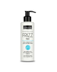 Увлажняющий лосьон для непослушных вьющихся окрашенных волос FRIZZ FREE 200 0 Lorvenn hair professionals