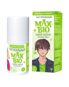 Подростковый дезодорант MAX-BIO JUNIOR AROMA Сочный лайм 50.0 Max-f deodrive