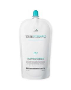 Шампунь для волос бессульфатный кератиновый Keratin LPP Shampoo 500.0 La'dor