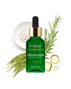 Сыворотка сияние для лица с выравниванием тона кожи Niacinamide Brightening Serum 30 0 Skinphoria