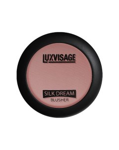 Компактные сатиновые румяна для лица Silk Dream Luxvisage