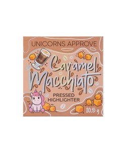 Прессованный хайлайтер Coffee Mood Unicorns approve