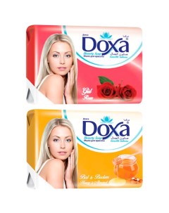 Мыло туалетное BEAUTY SOAP Мед, Роза 480 Doxa