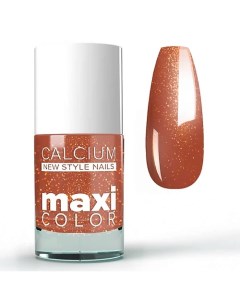 Лак для ногтей с кальцием MAXI COLOR Dia d`oro