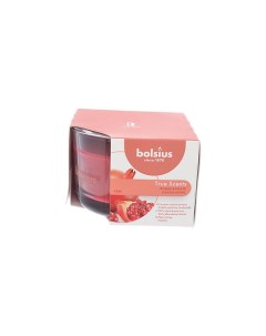 Свеча в стекле арома True scents гранат 435 Bolsius