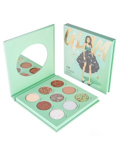 Палетка для макияжа глаз "GLAM" EYESHADOWS PALETTE Лэтуаль