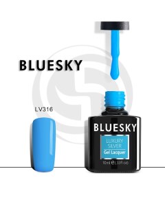 Гель-лак Luxury Silver Голубая лагуна Bluesky